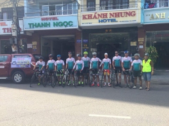 Đội xe đạp Minh Chất VCL Đà Nẵng tham gia giải đua xe đạp Khánh Hòa mở rộng