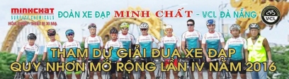 Đội xe đạp Hóa chất xi mạ Minh Chất VCL Đà Nẵng tham dự giải Quy Nhơn